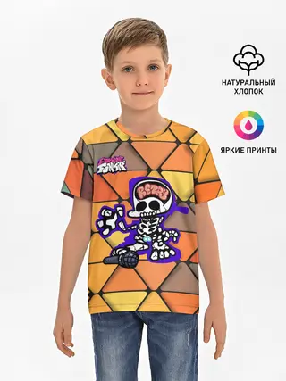 Детская базовая футболка / Friday Night Funkin