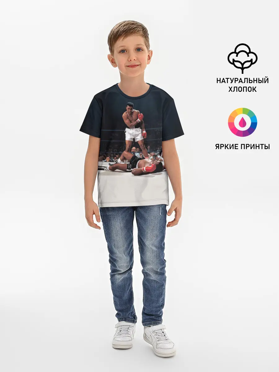 Детская базовая футболка / Muhammad Ali
