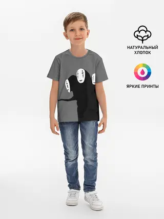 Детская базовая футболка / Трехголовый бог Каонаси