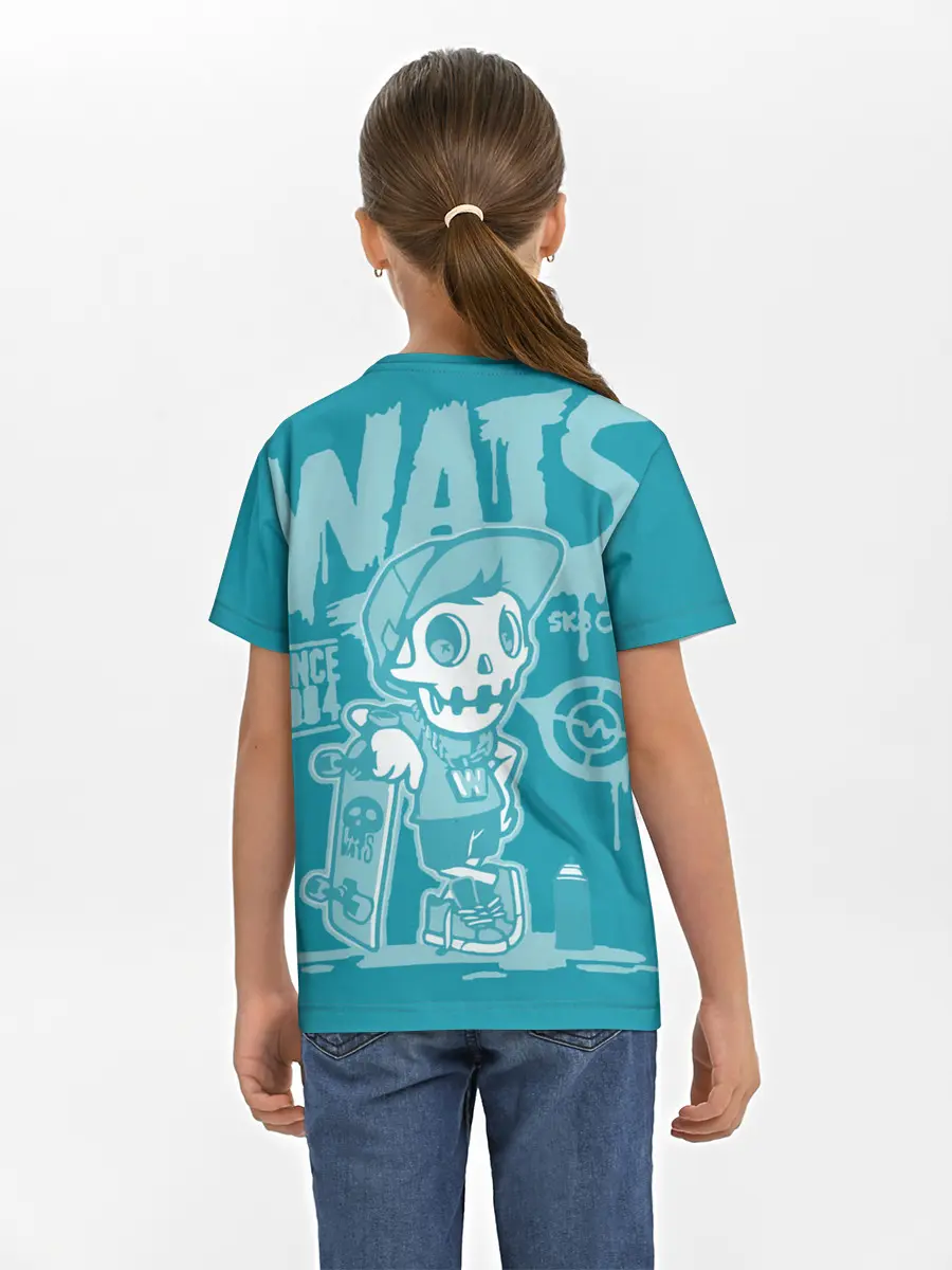 Детская базовая футболка / Граффити Wats