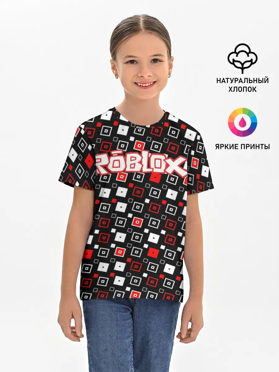 Детская базовая футболка / Roblox
