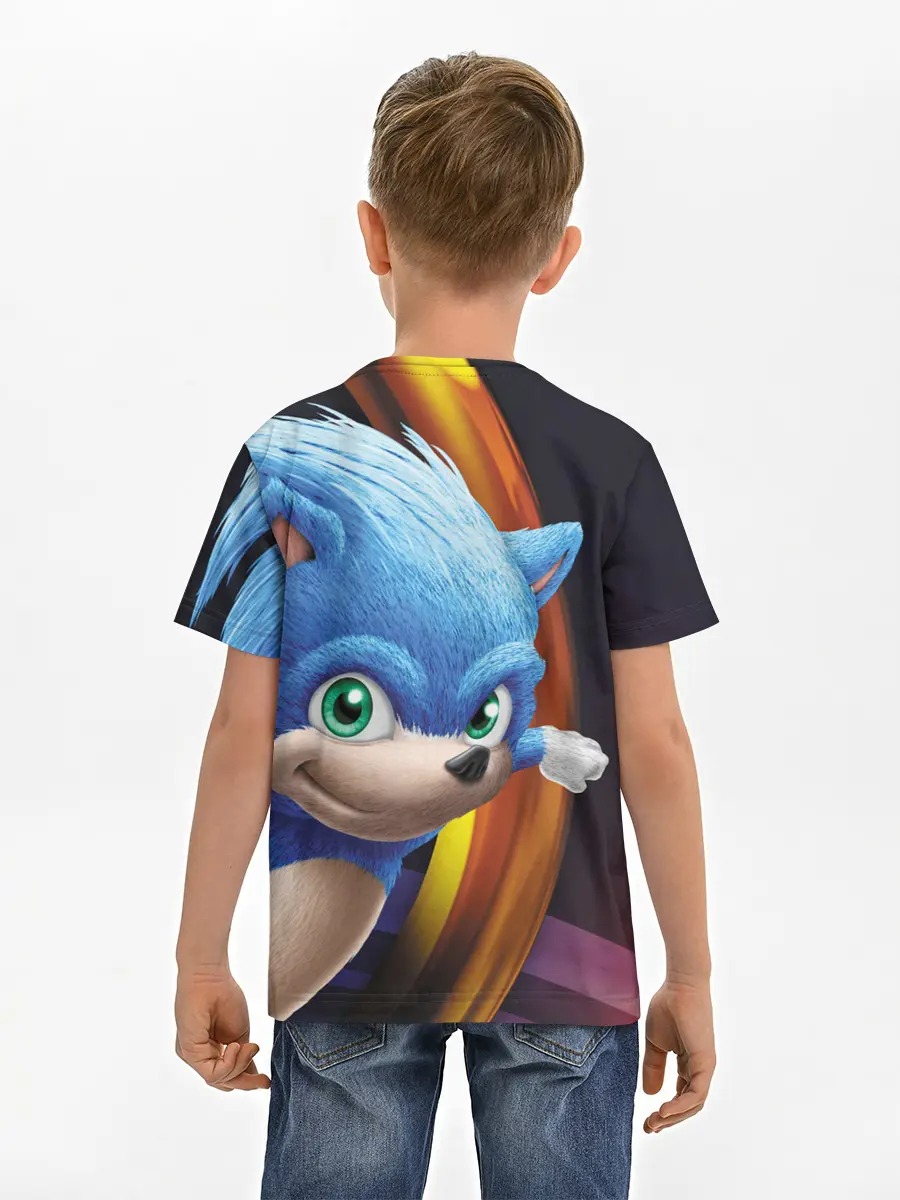 Детская базовая футболка / Sonic