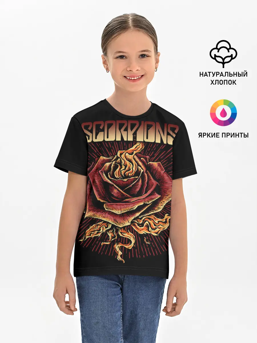 Детская базовая футболка / Scorpions