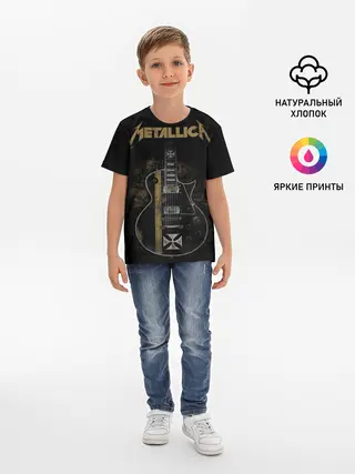 Детская базовая футболка / Metallica