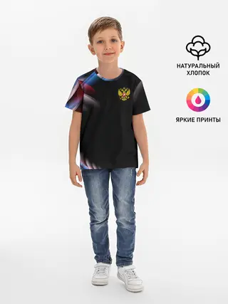 Детская базовая футболка / Россия