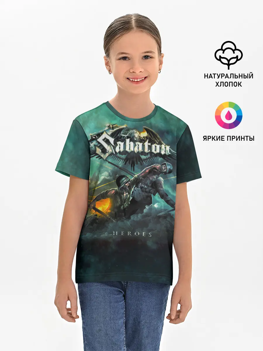 Детская базовая футболка / Sabaton