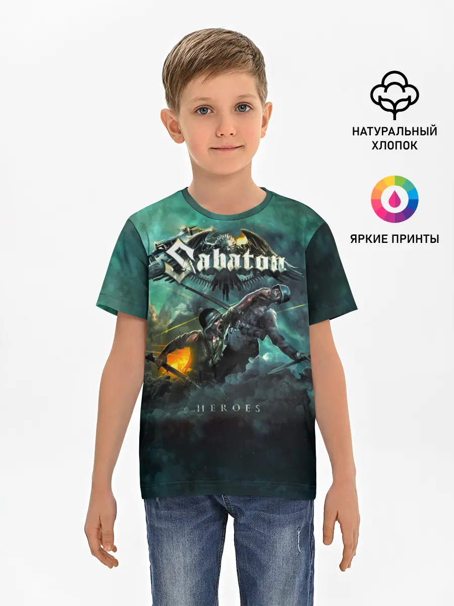 Детская базовая футболка / Sabaton