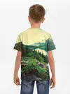 Детская базовая футболка / Красивый лес