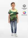 Детская базовая футболка / Красивый лес