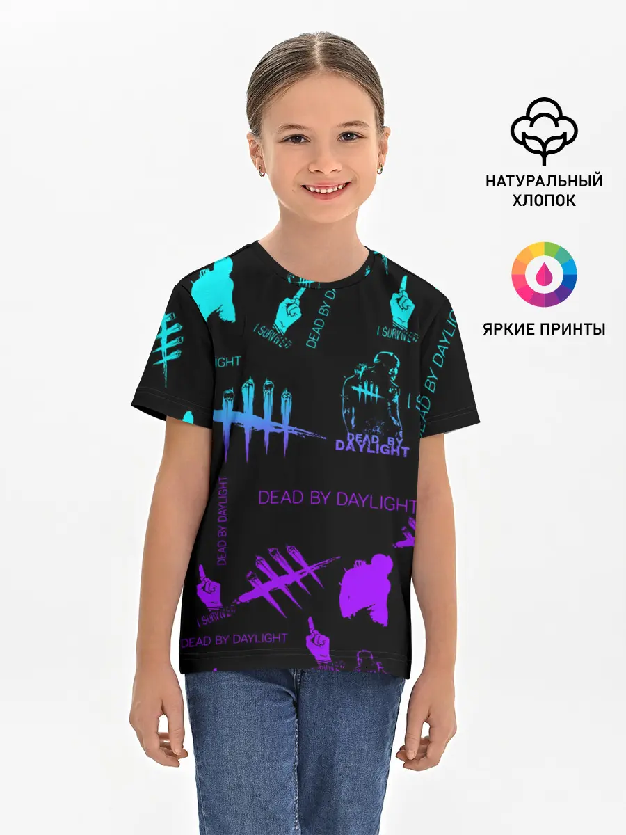 Детская базовая футболка / Dead by Daylight.