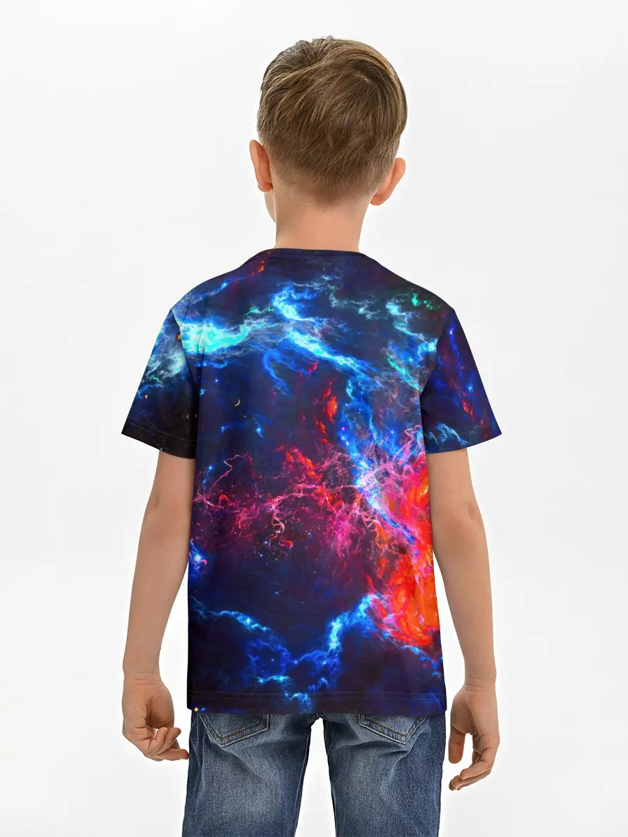 Детская базовая футболка / Космос