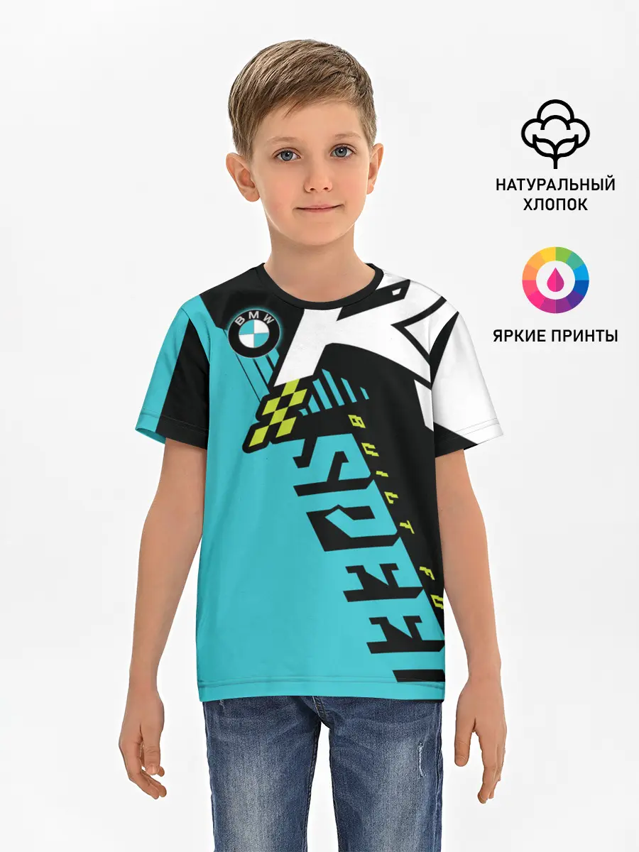 Детская базовая футболка / BMW