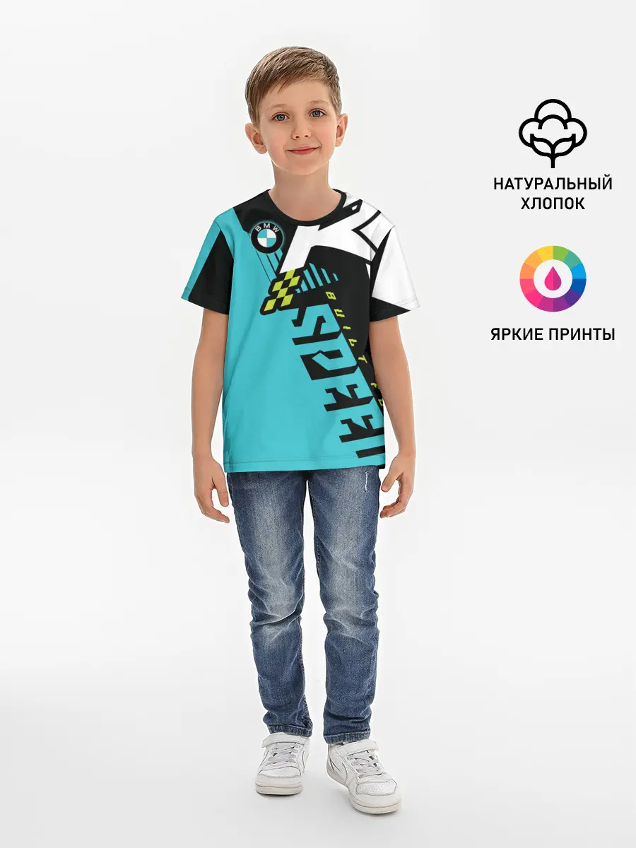 Детская базовая футболка / BMW