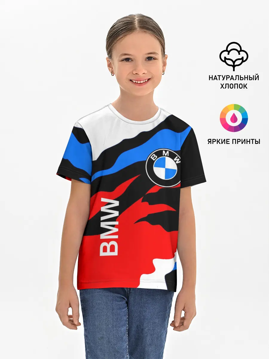 Детская базовая футболка / BMW