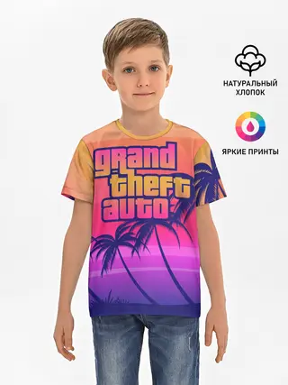 Детская базовая футболка / GTA