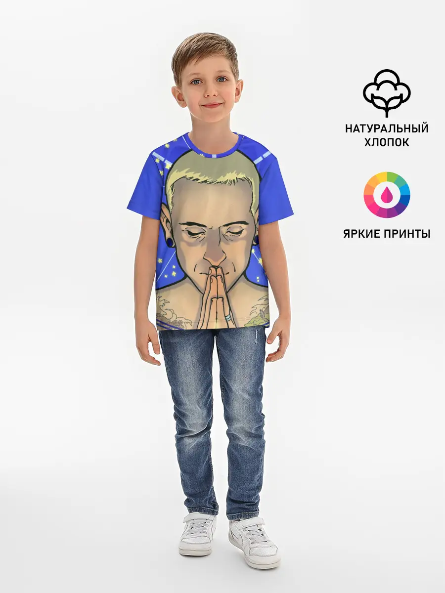 Детская базовая футболка / Chester Bennington