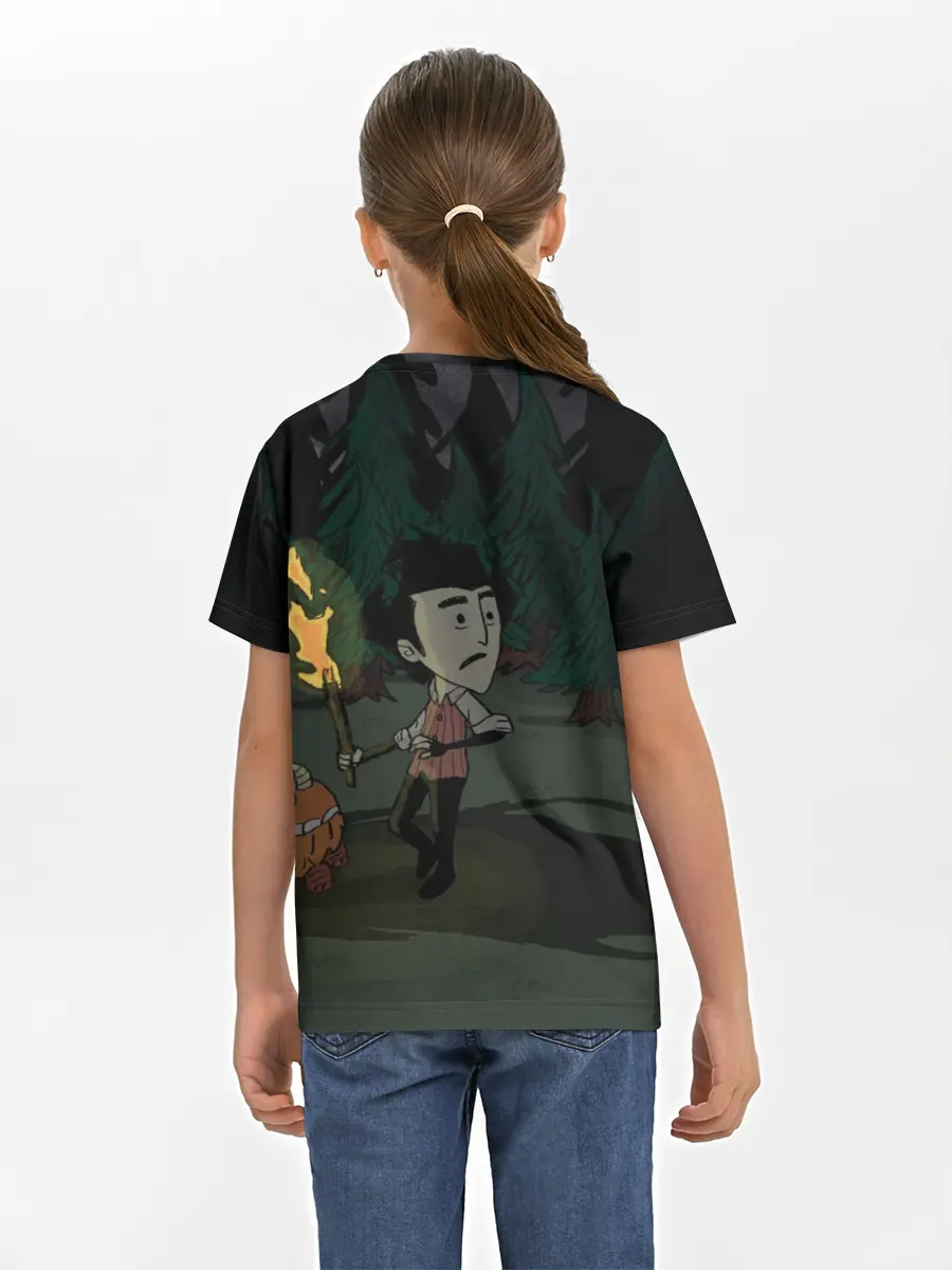 Детская базовая футболка / DONT STARVE