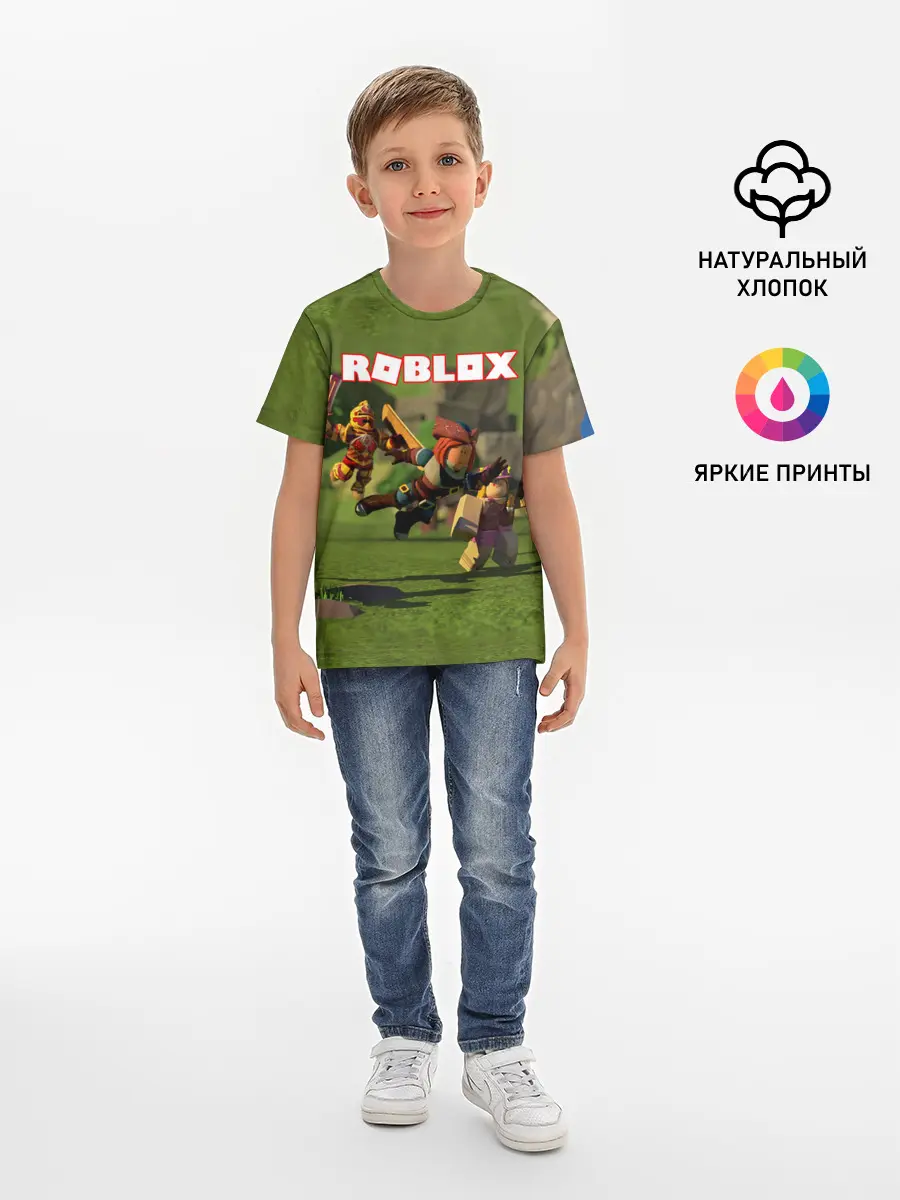Детская базовая футболка / ROBLOX
