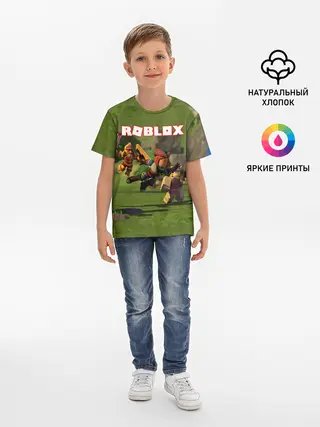 Детская базовая футболка / ROBLOX