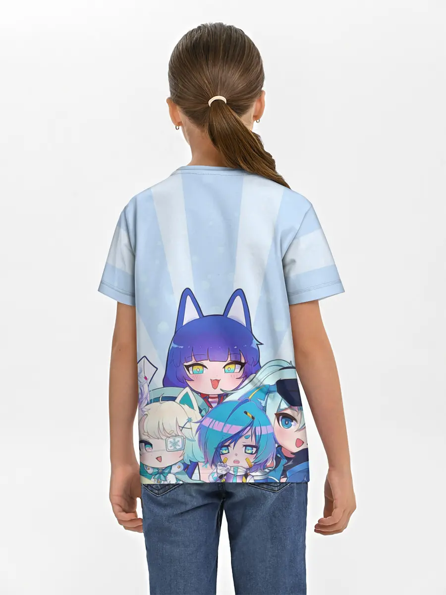 Детская базовая футболка / Gacha Club Character