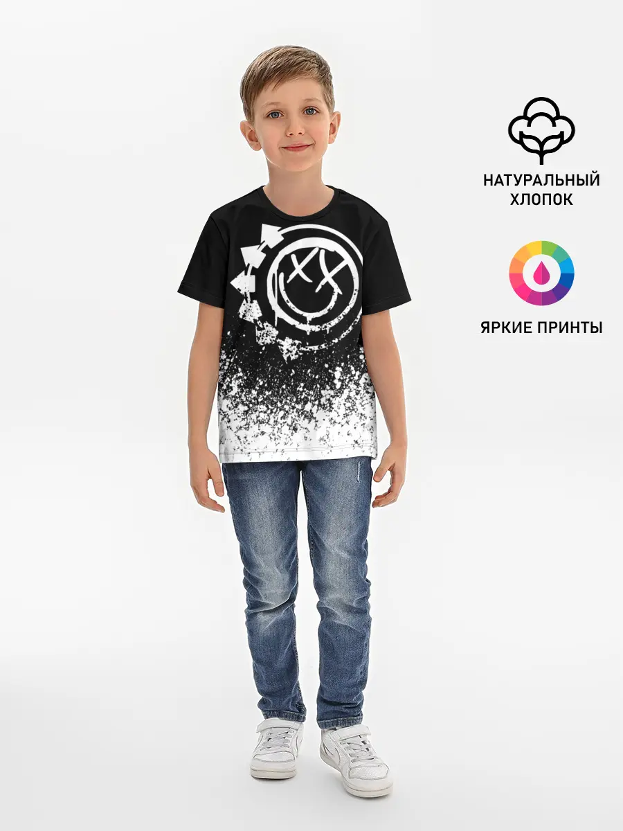 Детская базовая футболка / Blink-182