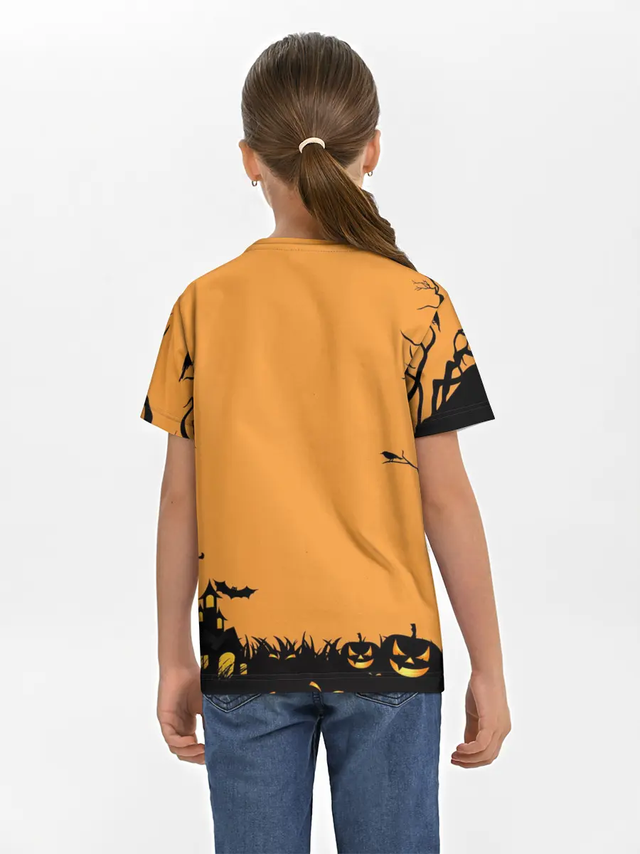 Детская базовая футболка / Halloween Freddy Blood