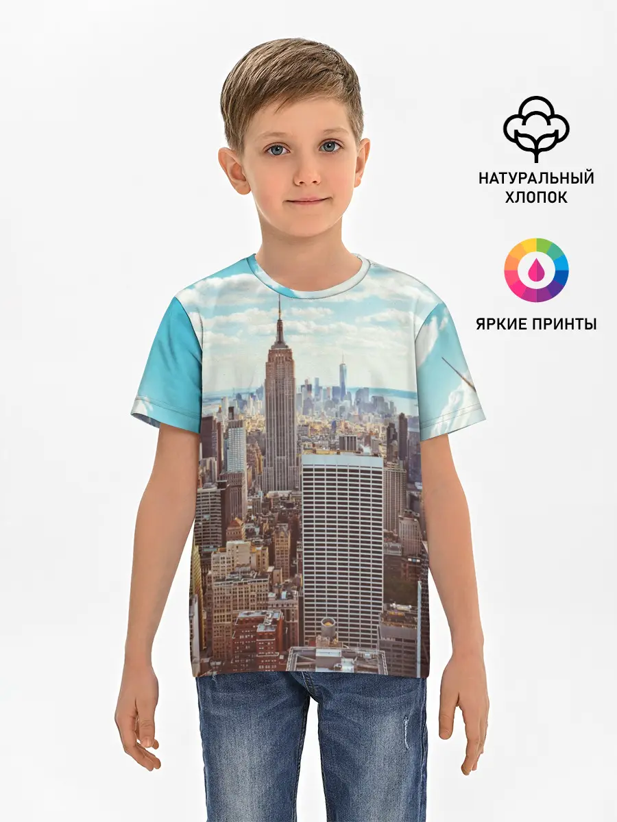 Детская базовая футболка / Столица мира