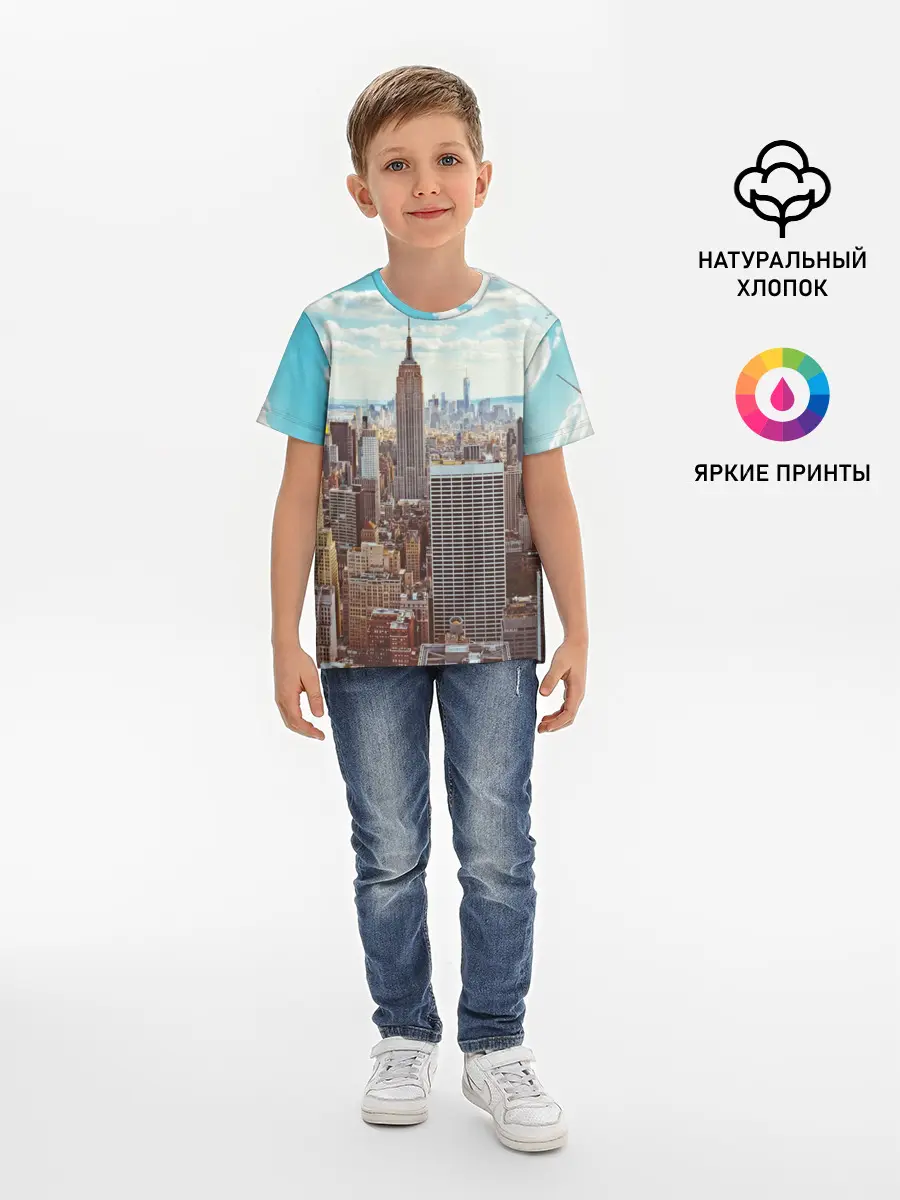 Детская базовая футболка / Столица мира