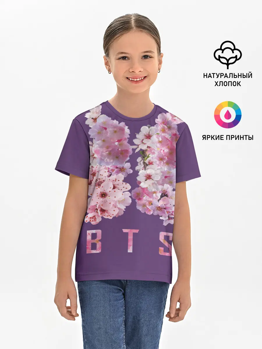 Детская базовая футболка / BTS