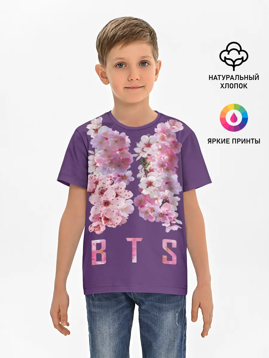 Детская базовая футболка / BTS