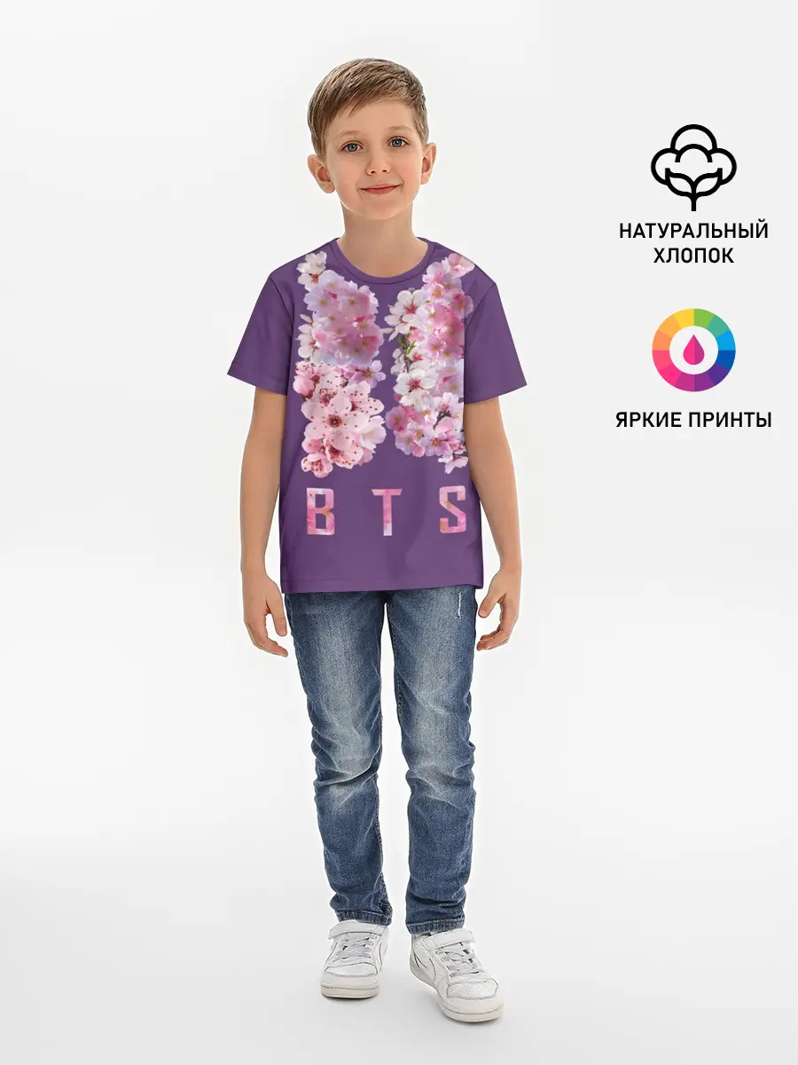 Детская базовая футболка / BTS