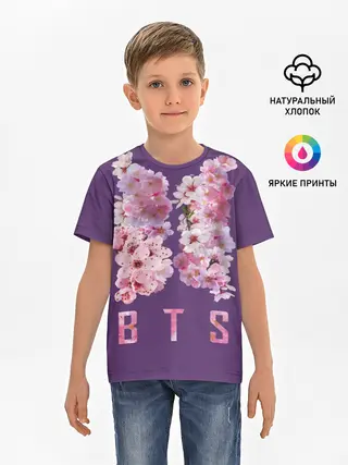 Детская базовая футболка / BTS