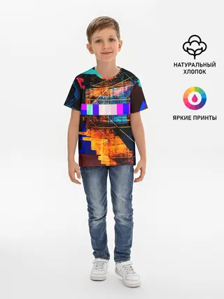 Детская базовая футболка / ПОМЕХИ