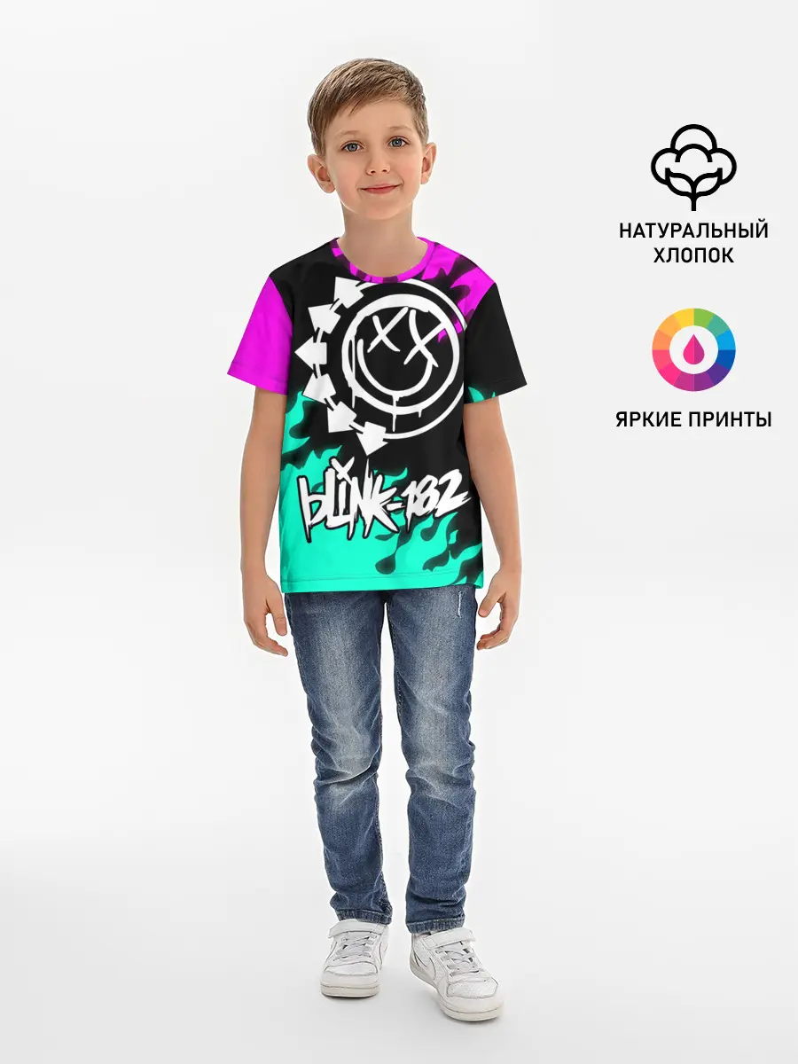 Детская базовая футболка / Blink-182
