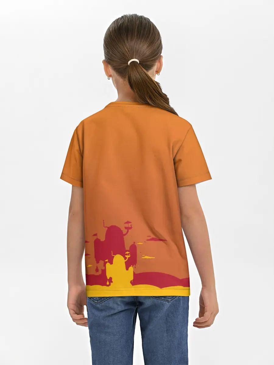 Детская базовая футболка / Get your hero on DUDE