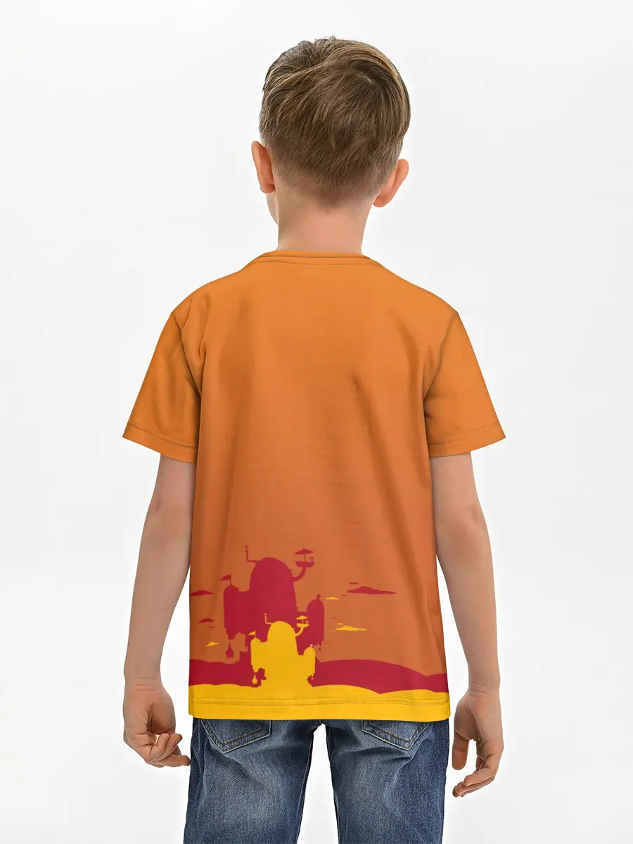 Детская базовая футболка / Get your hero on DUDE