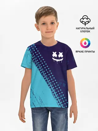 Детская базовая футболка / MARSHMELLO / МАРШМЕЛЛОУ