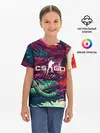 Детская базовая футболка / CS GO hyper beast skin