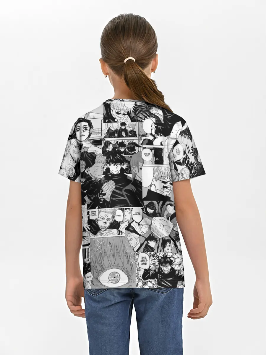 Детская базовая футболка / Магическая Битва