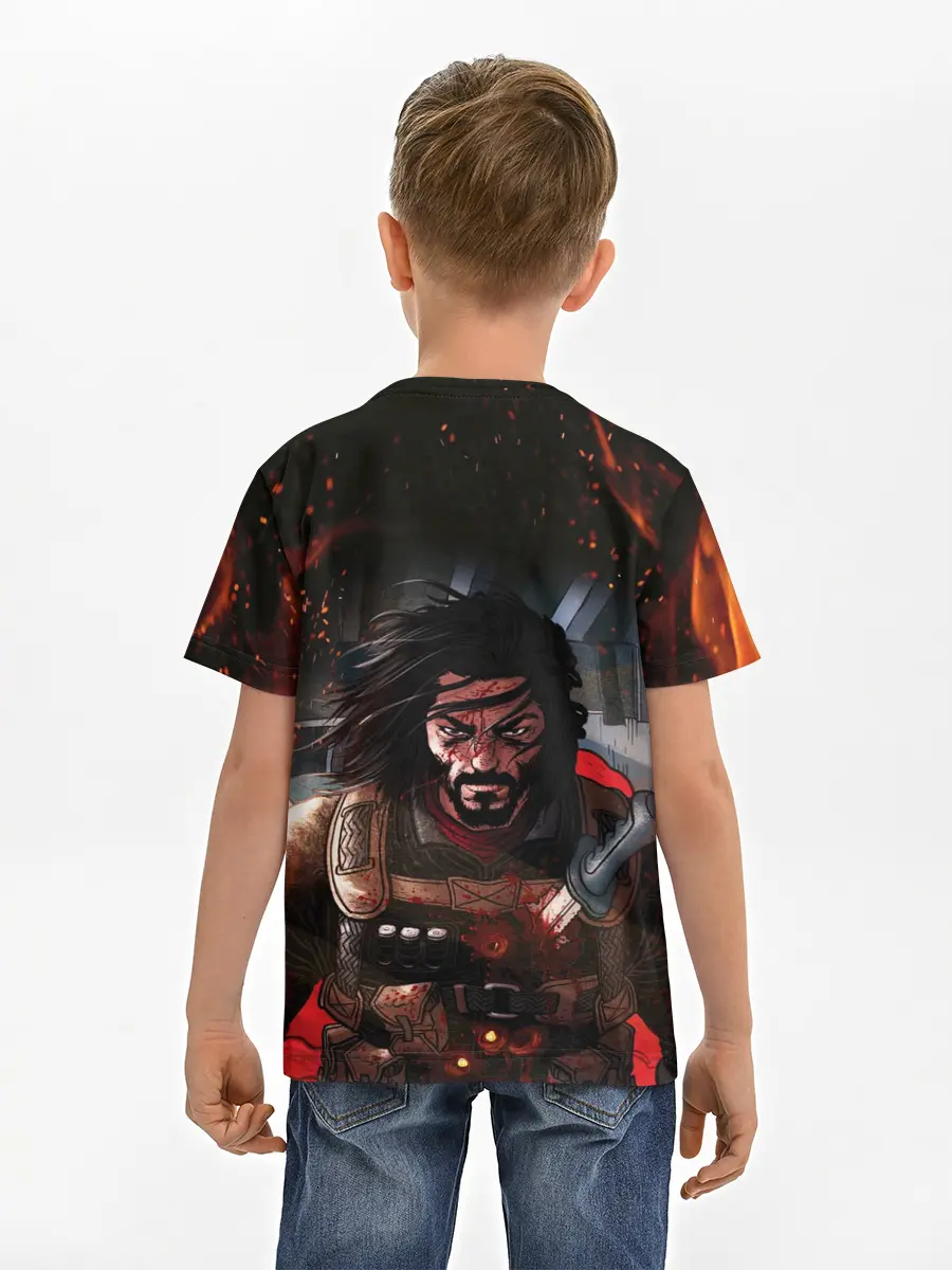 Детская базовая футболка / BRZRKR