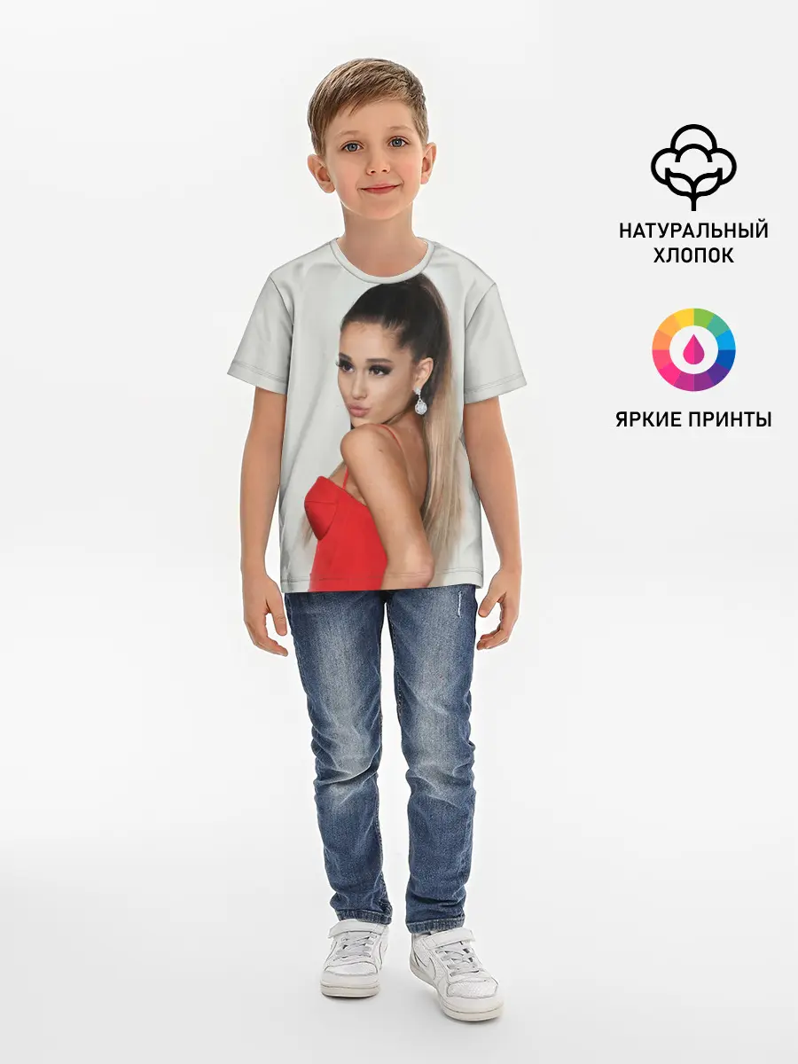 Детская базовая футболка / Ariana Grande