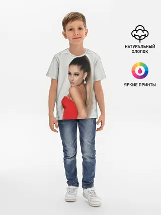 Детская базовая футболка / Ariana Grande