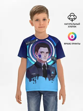 Детская базовая футболка / Detroit: Become Human