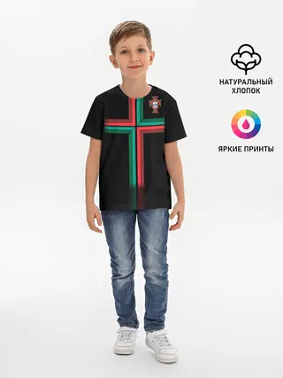 Детская базовая футболка / Portugal 2018 WC alternative