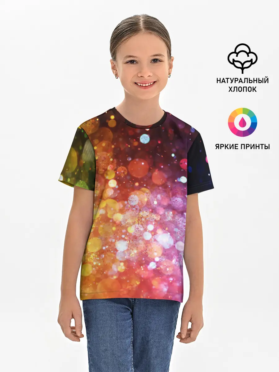 Детская базовая футболка / Боке