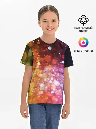 Детская базовая футболка / Боке