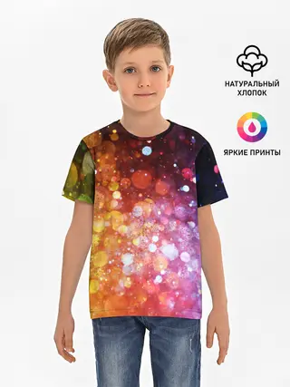 Детская базовая футболка / Боке