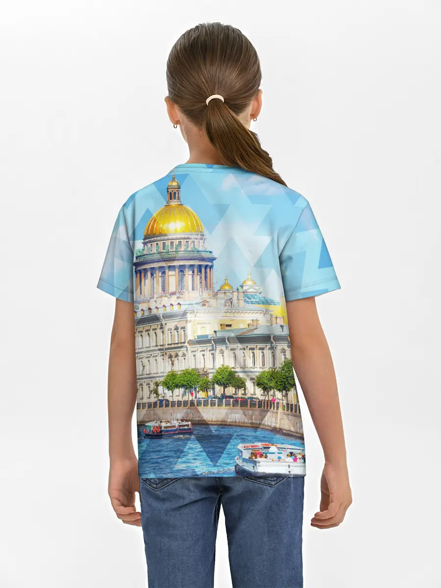 Детская базовая футболка / Питер