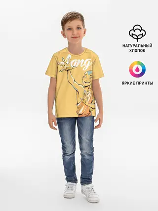 Детская базовая футболка / Aang last airbender