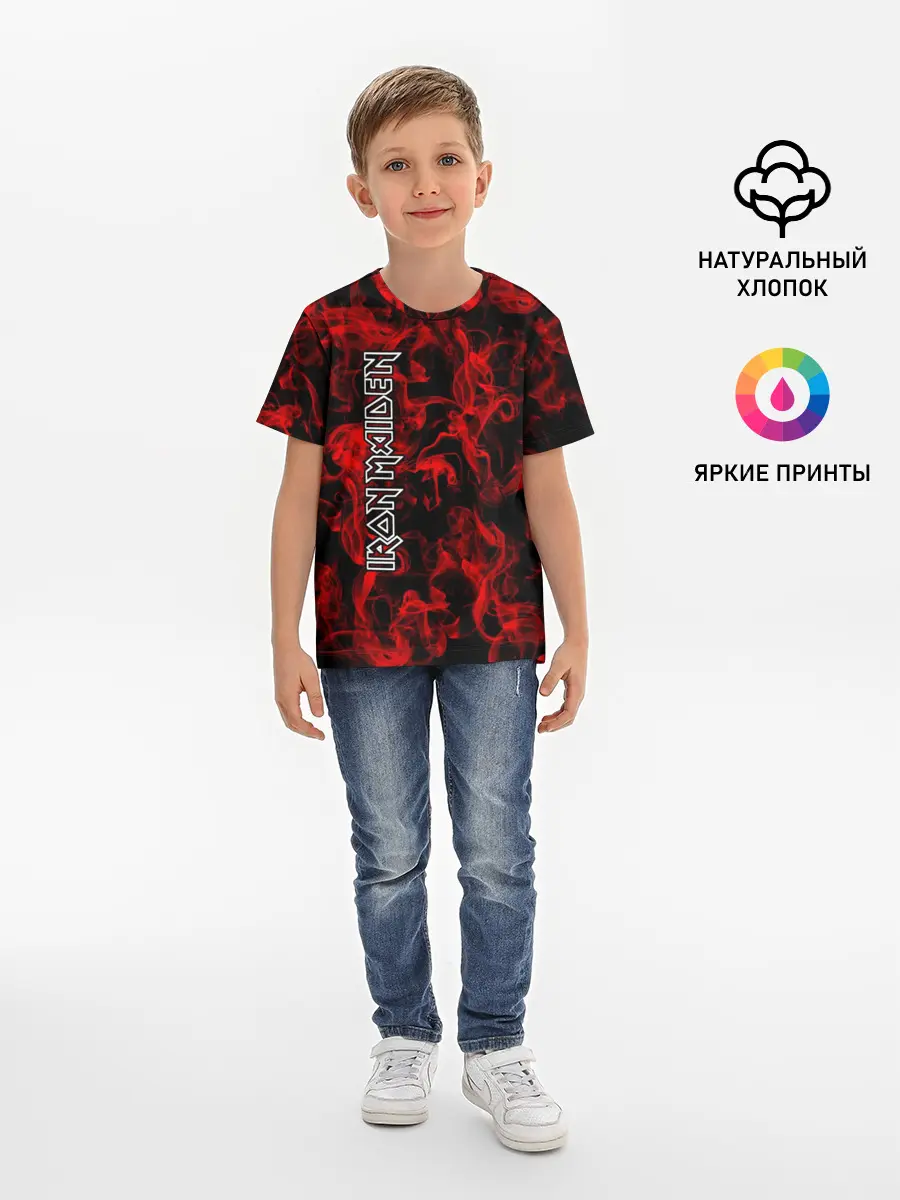 Детская базовая футболка / Iron Maiden